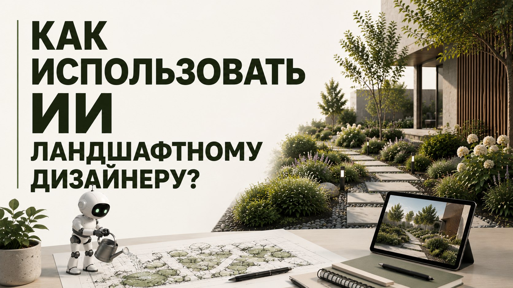 Нейросети для дизайнеров ландшафта