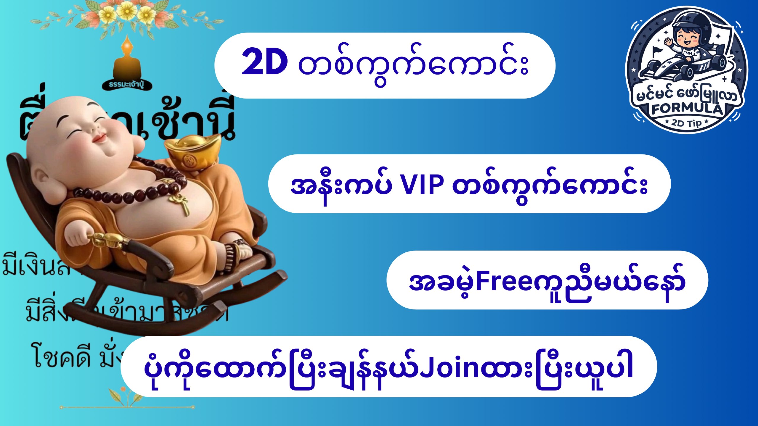 မင်မင်ဖော်မြူလာ(2D Tip)
