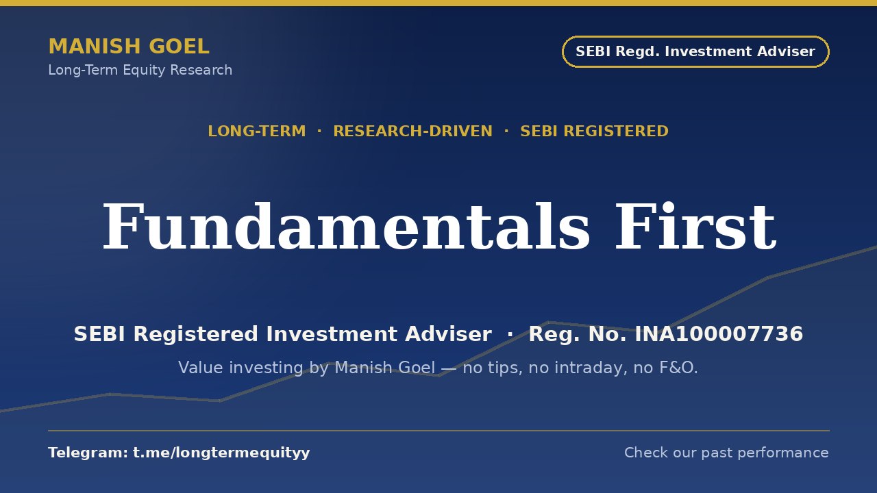 Manish Goel Stocks & Education