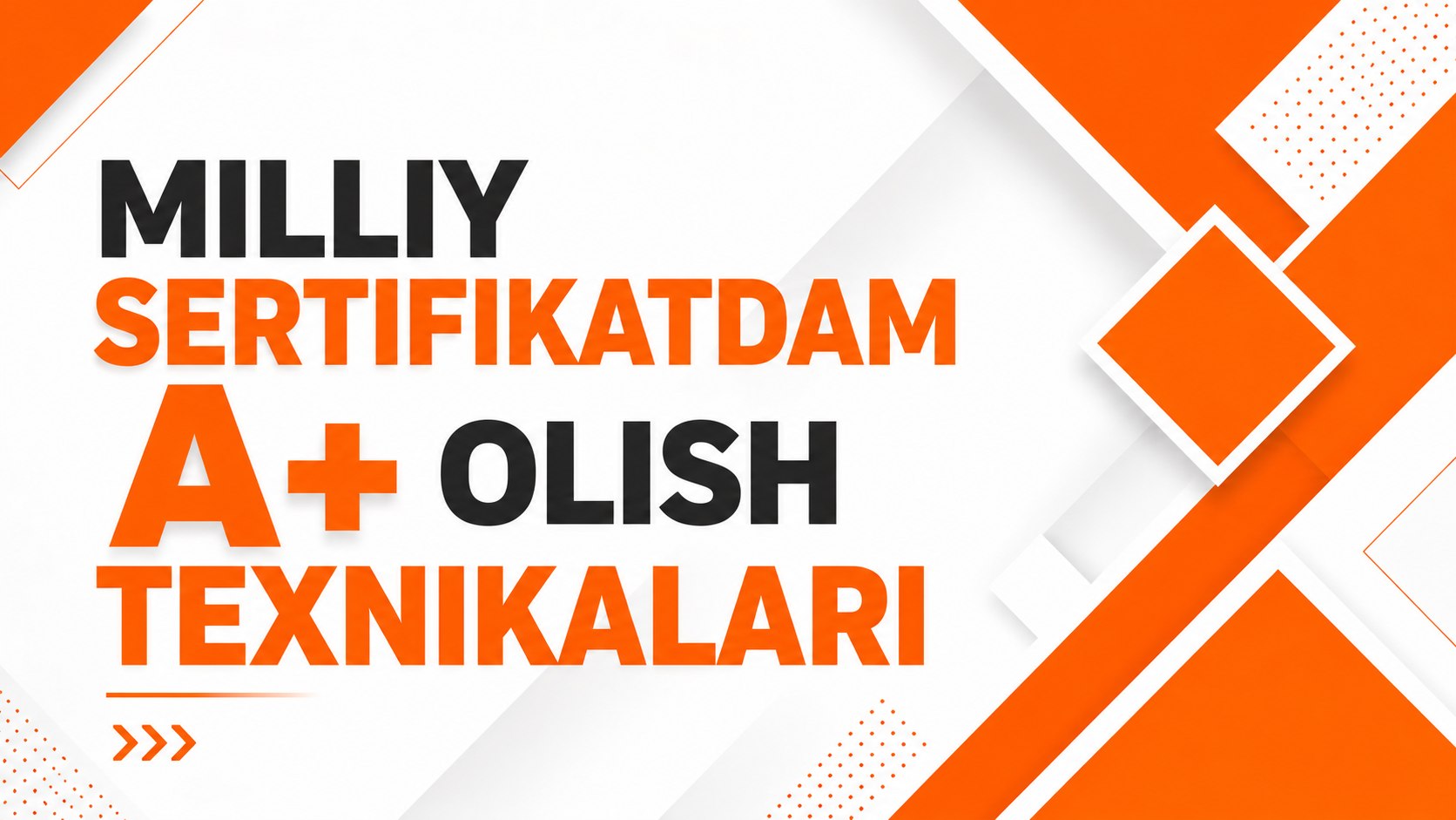 Milliy sertifikat sirlari | Dilafro'z Fayzullayevna