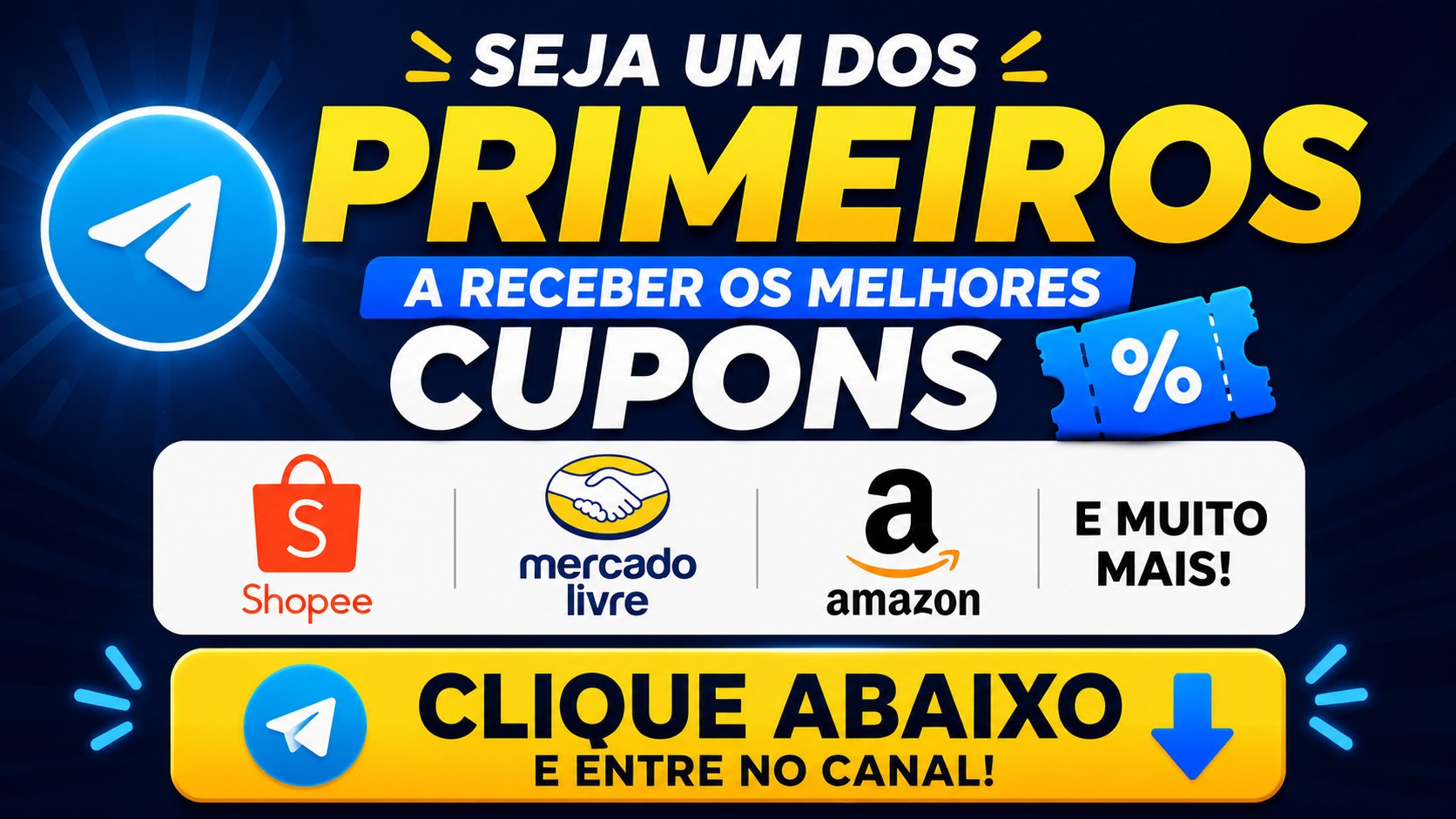 GIRO DE OFERTAS 🚨 Alerta de Promoções e Cupons