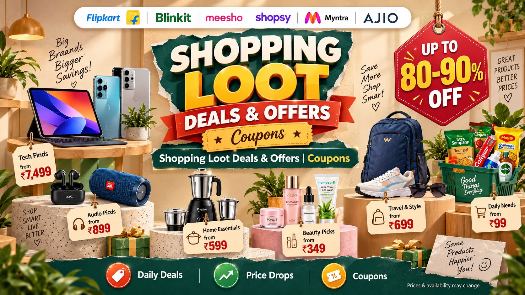 Shopping Loot Deals & Offers | Coupons