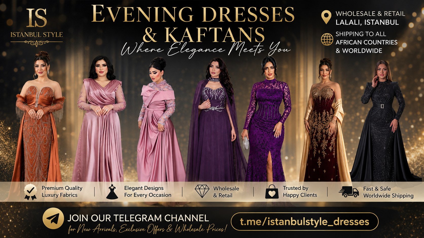 1.Evening Dresses فساتين سهرة
